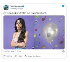 Pressed on exclusive crystal vellum vinyl. Sour Olivia Rodrigo Kundigt Ihr Debutalbum An