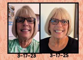 I just noticed the difference in my hair in these pictures ... 2 years of  L'BRI Moisturizing Shampoo & Conditioner sure did make a difference! Have  you tried our hair care products