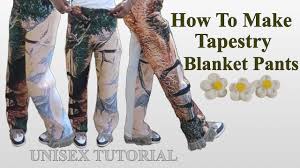 As i've searched online and on youtube to see how by working tapestry crochet flat, you can make so many projects, from blankets to hot pads to place mats and more! How To Make Tapestry Blanket Pants Unisex Youtube