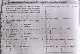 Check spelling or type a new query. Latihan Soal 1 Bilangan Bulat Worksheet