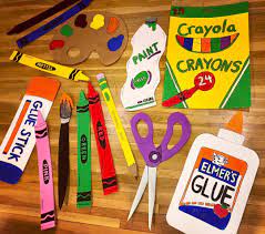 Can You Find The Real Pencil Giant Art Supplies For The Artroom Are Complete Made With Foam Core Displa Art Room Posters Art Classroom Art Lessons Elementary
