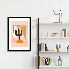 Dengan demikian, tampilan rak sepatu kayu jadi lebih atraktif dan menawan. Scandi 1 Tropical Cactus Earthy Lukisan Dinding Unik Online Hiasan Rumah Arti