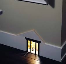 A Tiny Baseboard Mouse House Home Home Decor Design