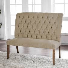 Not sure where to start when designing your living room? Sania I Loveseat Bench Rustic Oak Furniture Of America Furniture Cart
