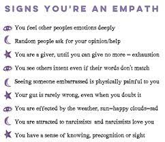 People tell you you're an an old soul. you find it easier to take care of other people than to take care of yourself. What It Means To Be An Empath Spunkydiva Diaries