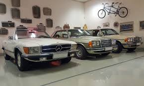 Mercseum is a privately owned collection of over 30 Mercedes models