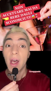 Attenzione: Non accettare drink da sconosciuti!