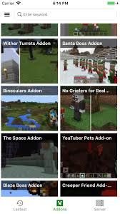 The creative and constructive aspects of minecraft allow players to create. Addons For Mcpe Mods Packs For Android Apk Download