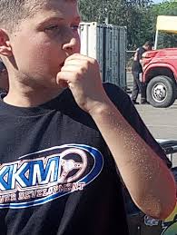 I love my little guy. He loves racing now. Late bloomer . Turning laps  tonight getting more familiar with out the restrictor plate. Thanks Madera  Speedway 👍