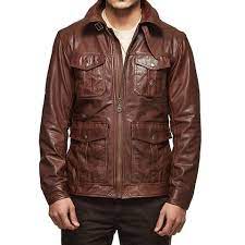 Jackets Leather Riding Jacket Aviator Classic Jackets