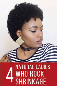 4 Natural Ladies Who Rock Shrinkage Naturally You Magazine Short Natural Hair Styles Natural Hair Styles Curly Hair Styles Naturally