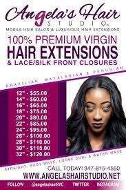 Angelashairstudio Net Hair Extension Price List Hair Extensions Prices Mobile Hair Salon Hair Extensions