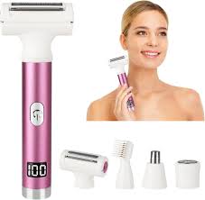4-in-1 Electric Bikini Trimmer for Women