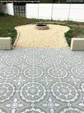 These joints should be covered up with some duct tape so as to avoid filling them up. 25 Ideas For Painting A Cement Slab Or Walkway Giddy Upcycled