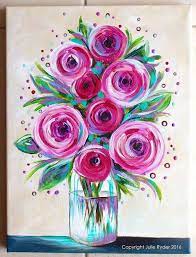 Acrylic painting techniques for the absolute beginner. 33 Most Popular Ways To Watercolor Paintings Easy Step By Step Flower Dizzyhome Com Watercolor Paintings Easy Flower Canvas Flower Painting