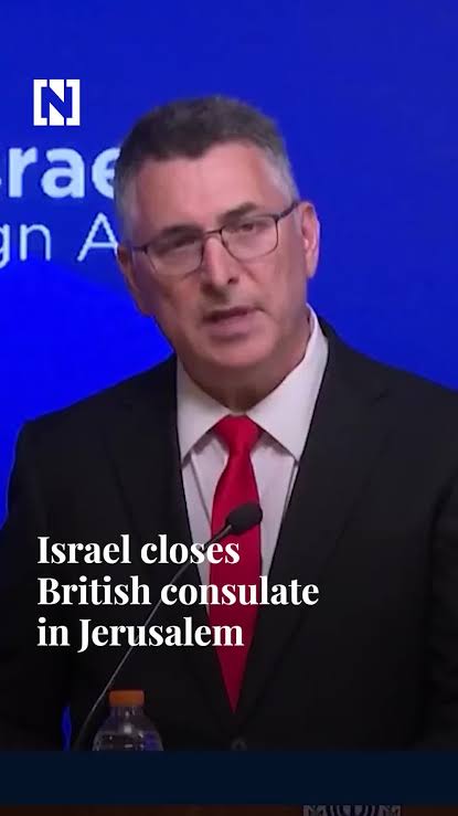 Israel closes British consulate in Jerusalem after UK ban