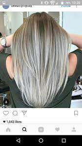 Image Result For Transition To Grey Hair With Highlights Gray Hair Highlights Transition To Gray Hair Blending Gray Hair