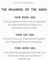 The dream of rising sun indicates a new upturn in work or study, or a sudden enlightenment and going a step further and learning about the meaning of your sun, moon and rising sign will give you. Rising Sun Sun And Moon Signs Moon Sign Meaning Astrology Rising Sign Moon Sign Astrology