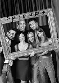 Black 90s Theme Party Decorations F R I E N D S Tv Show Photobooth Google Search 90s Theme Party Friends Bridal Shower Friends Party