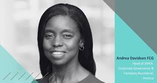 A Day in the Life Of: Andrea Davidson FCG, Head of EMEA Corporate  Governance & Company Secretarial at Invesco