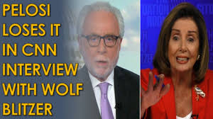 Nancy Pelosi Lashes Out At Wolf Blitzer On Cnn Over Stimulus Deal Youtube