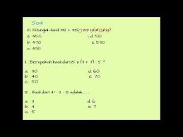 Pembahasan soal matematika peminatan sma kelas 10 persamaan eksponensial. Qqtcoklat82 Trik Matematika 26 Soal Soal Hitung Cepat Youtube