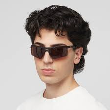 Karl Kani Gafas de sol unisex negro (KA252-026-1)