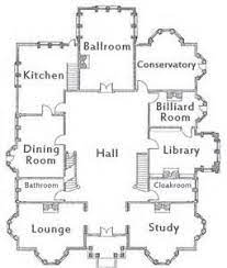 Floor Plans For The House In The Movie Clue Bing Images Minecraft House Designs Castle Floor Plan Sims House Design