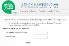 Aplicar al subsidio al empleo joven es algo muy sencillo Subsidio Empleo Joven Revisa Con Tu Rut Si Tienes Montos Pendientes Por Cobrar Meganoticias