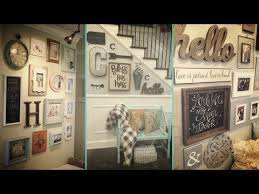 Kitchen wall decorations rustic chic hanging soild wood wall decor arts. Diy Shabby Chic Style Gallery Wall Decor Ideas Home Decor Interior Design Flamingo Mango Youtube
