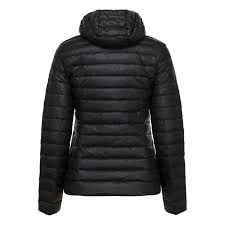 Une doudoune fine qui vous tiendra chaud tout l'hiver sans vous engoncer ? Doudoune Femme Noir Cloe Basic Jott