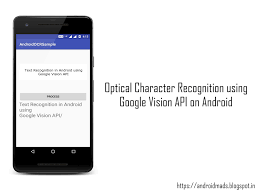 The following examples show how to use com.google.android.gms.vision.detector. Optical Character Recognition Using Google Vision Api On Android Android Mad