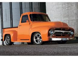 Image result for Orange 1954 Truck
