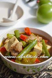Asem Asem Buncis Resep Masakan Masakan Makanan Dan Minuman