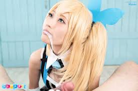 Mizuki, Cosplay Blowjob uncensored • Nackte Mädchen