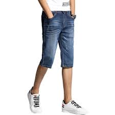 Short 3/4 cargo léger pour hommes vert, xl bienvenue à egomaxx, votre nouvelle marque préférée en allemagne. Pantacourt Homme En Jean Stretch Straight Pantalon 3 4 Ete Effet Delave 5 Poches Bleu Cdiscount Pret A Porter