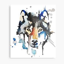 Tattoos are for life, and need to be carefully considered for more than just the aesthetic value before you get it permanently engraved in your skin. Wolf Tattoo Metal Prints Redbubble