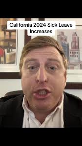 California Sick Leave 2024 Increases