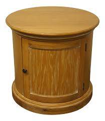 The round table with shelf is a traditional bentwood design, and will add charm and the beauty of craftsmanship to any room. Lexington Furniture 28 Round Storage End Table Chairish