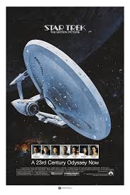 Star Trek: The Motion Picture - 1978 Teaser Movie Poster by Vice Press