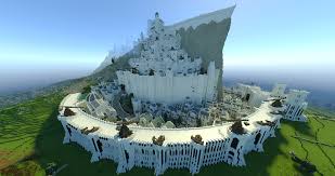 At the start of the project, build the earth only allowed users with the java edition of the game to build. Minecraft With Rtx Minas Tirith By Minecraft Middle Earth Minecraft Middle Earth