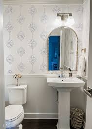 For some, this is easy if it's a separator between two different mediums (say, wallpaper on top and paint on the. Our Powder Room Makeover With Serena Lily Wallpaper 11 Magnolia Lane