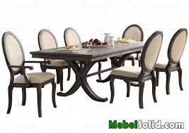 Membahas mengenai interior, selain desain ruangan yang perlu diperhatikan. Meja Makan Minimalis Modern 6 Kursi Oval Kayu Jati