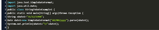 Taking Date As Input In Java Code Example
