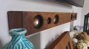 Diy 2 1 Soundbar And Subwoofer Imgur Diy Soundbar Sound Bar Diy Speakers