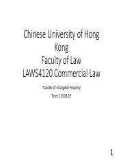 Tuesday, june 21 departure date*: 11 Transfer Of Intangible Property Lgs 2018 19 Pdf Chinese University Of Hong Kong Faculty Of Law Laws4120 Commercial Law Transfer Of Intangible Course Hero