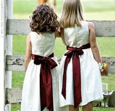 The Flower Girl Details White Flower Girl Dresses Wine Bridesmaid Dresses Burgundy Flower Girl Dress