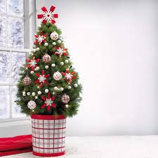 Compliments are assured to flow this season once you bring home this christmas tree. Miniature Tabletop Christmas Tree Decorating Ideas Family Holiday Net Guide To Family Holidays On The Internet