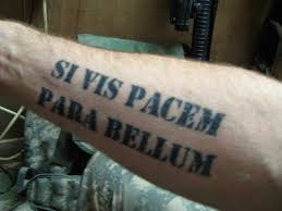 Flickriver tiffanyharvey s photos tagged with tattoo. Si Vis Pacem Para Bellum Tattoo Amazing Artistic Tattoo S
