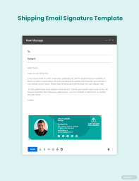 Shipping Email Signature Template Psd Html5 L Outlook In 2020 Email Signatures Email Signature Templates Best Email Signatures